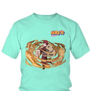 Áo thun Nam Naruto Gaara Anime Mẫu 9