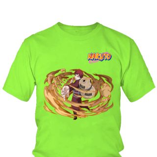 Áo thun Nam Naruto Gaara Anime Mẫu 9