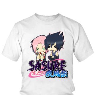 Áo thun Nam Naruto Sasuke Uchiha Anime Mẫu 8