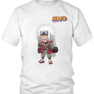 Áo thun Nam Naruto Jiraiya Anime Mẫu 1