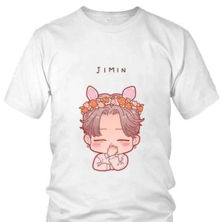 Áo thun Nam thời trang Jimin BTS Chibi Mẫu 2