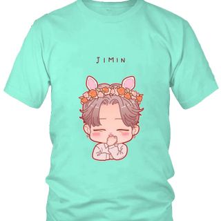 Áo thun Nam thời trang Jimin BTS Chibi Mẫu 2