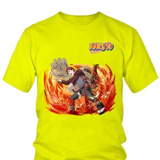 Áo thun Nam Naruto Gaara Anime Mẫu 10