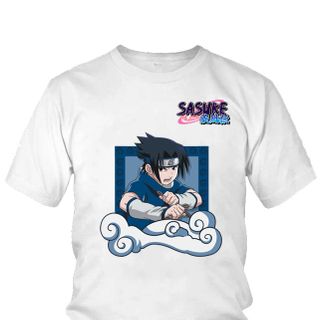 Áo thun Nam Naruto Sasuke Uchiha Anime Mẫu 9