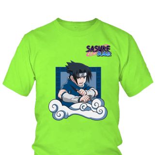 Áo thun Nam Naruto Sasuke Uchiha Anime Mẫu 9