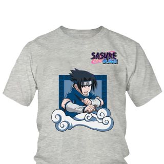 Áo thun Nam Naruto Sasuke Uchiha Anime Mẫu 9