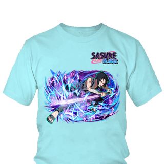 Áo thun Nam Naruto Sasuke Uchiha Anime Mẫu 23