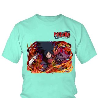 Áo thun Nam Naruto Madara Anime Mẫu 8