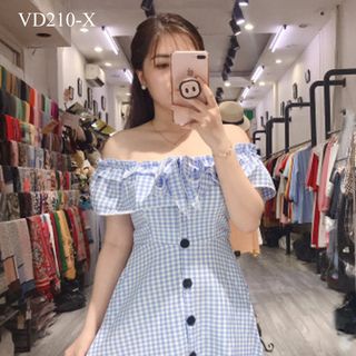 ĐẦM CARO BẸT VAI PHỐI NÚT