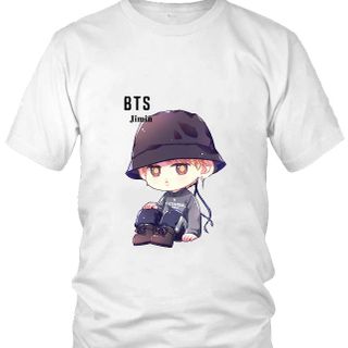 Áo thun Nam thời trang Jimin BTS Chibi Mẫu 3