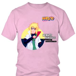 Áo thun Nam Naruto Minato Đệ Tứ Anime Mẫu 7
