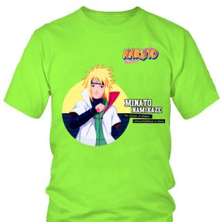 Áo thun Nam Naruto Minato Đệ Tứ Anime Mẫu 7