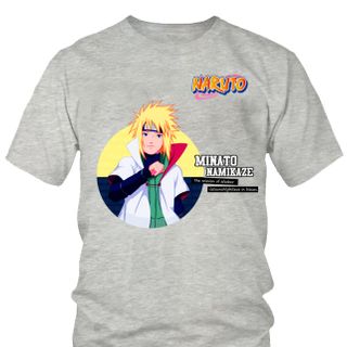 Áo thun Nam Naruto Minato Đệ Tứ Anime Mẫu 7