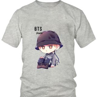 Áo thun Nam thời trang Jimin BTS Chibi Mẫu 3