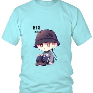 Áo thun Nam thời trang Jimin BTS Chibi Mẫu 3