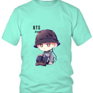Áo thun Nam thời trang Jimin BTS Chibi Mẫu 3