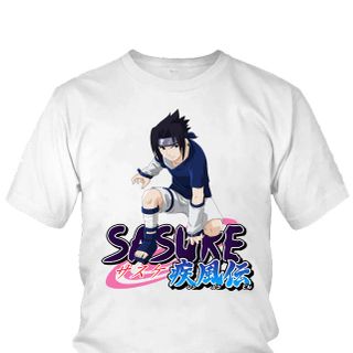 Áo thun Nam Naruto Sasuke Uchiha Anime Mẫu 10