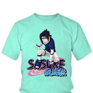 Áo thun Nam Naruto Sasuke Uchiha Anime Mẫu 10