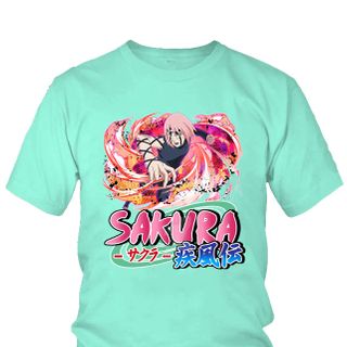 Áo thun Nam Naruto Sakura Anime Mẫu 11