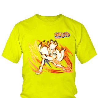 Áo thun Nam Naruto Minato Đệ Tứ Anime Mẫu 8