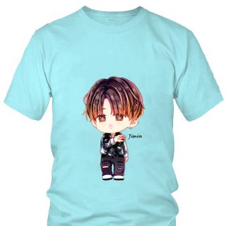 Áo thun Nam thời trang Jimin BTS Chibi Mẫu 4
