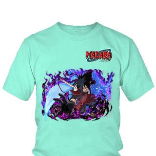 Áo thun Nam Naruto Madara Anime Mẫu 10