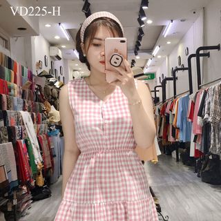 ĐẦM MIDI CARO SÁT NÁCH