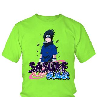 Áo thun Nam Naruto Sasuke Uchiha Anime Mẫu 11