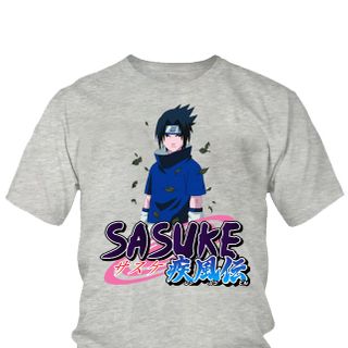Áo thun Nam Naruto Sasuke Uchiha Anime Mẫu 11