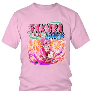 Áo thun Nam Naruto Sakura Anime Mẫu 12
