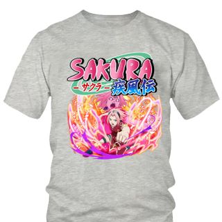 Áo thun Nam Naruto Sakura Anime Mẫu 12
