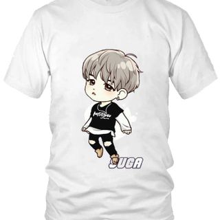 Áo thun Nam thời trang Suga BTS Chibi Mẫu 2