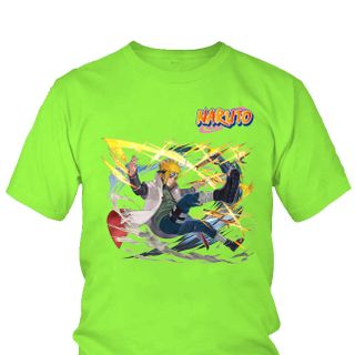 Áo thun Nam Naruto Minato Đệ Tứ Anime Mẫu 9