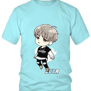 Áo thun Nam thời trang Suga BTS Chibi Mẫu 2