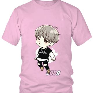 Áo thun Nam thời trang Suga BTS Chibi Mẫu 2