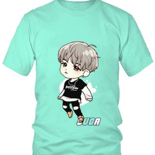 Áo thun Nam thời trang Suga BTS Chibi Mẫu 2