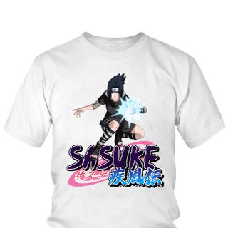 Áo thun Nam Naruto Sasuke Anime Mẫu 12