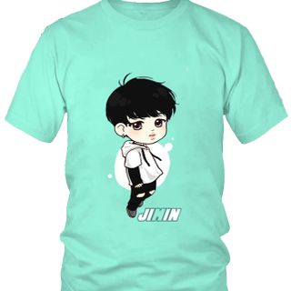 Áo thun Nam thời tranh Jimin BTS Chibi Mẫu 5