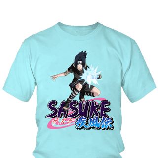 Áo thun Nam Naruto Sasuke Anime Mẫu 12