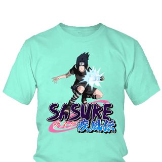 Áo thun Nam Naruto Sasuke Anime Mẫu 12