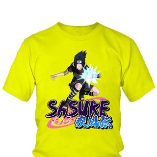 Áo thun Nam Naruto Sasuke Anime Mẫu 12