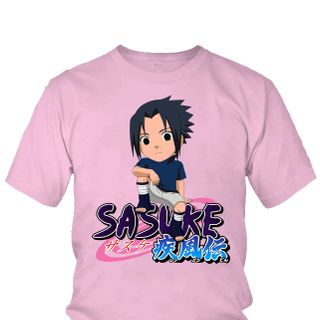 Áo thun Nam Naruto Sasuke Uchiha Anime Mẫu 1
