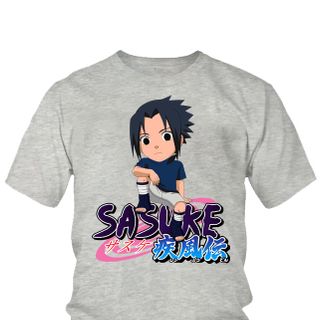 Áo thun Nam Naruto Sasuke Uchiha Anime Mẫu 1