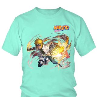 Áo thun Nam Naruto Minato Đệ Tứ Anime Mẫu 10