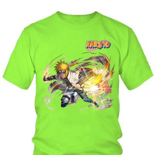 Áo thun Nam Naruto Minato Đệ Tứ Anime Mẫu 10