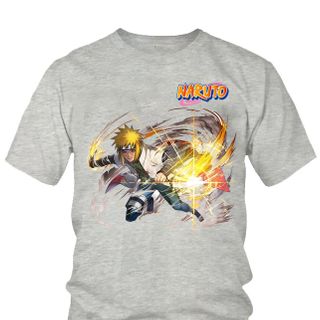 Áo thun Nam Naruto Minato Đệ Tứ Anime Mẫu 10
