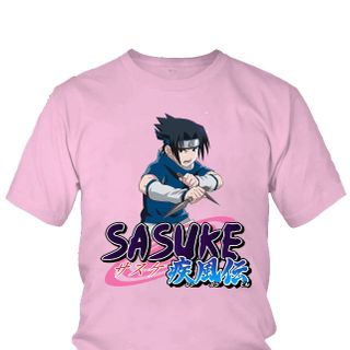 Áo thun Nam Naruto Sasuke Uchiha Anime Mẫu 13