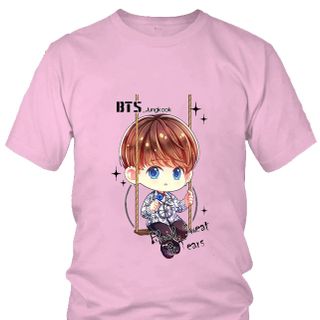 Áo thun Nam thời trang Jungkook BTS Chibi Mẫu 3