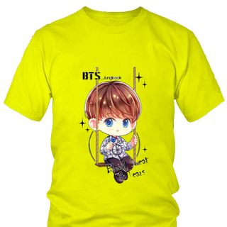 Áo thun Nam thời trang Jungkook BTS Chibi Mẫu 3