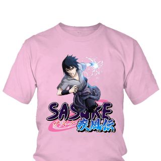 Áo thun Nam Naruto Sasuke Uchiha Anime Mẫu 14